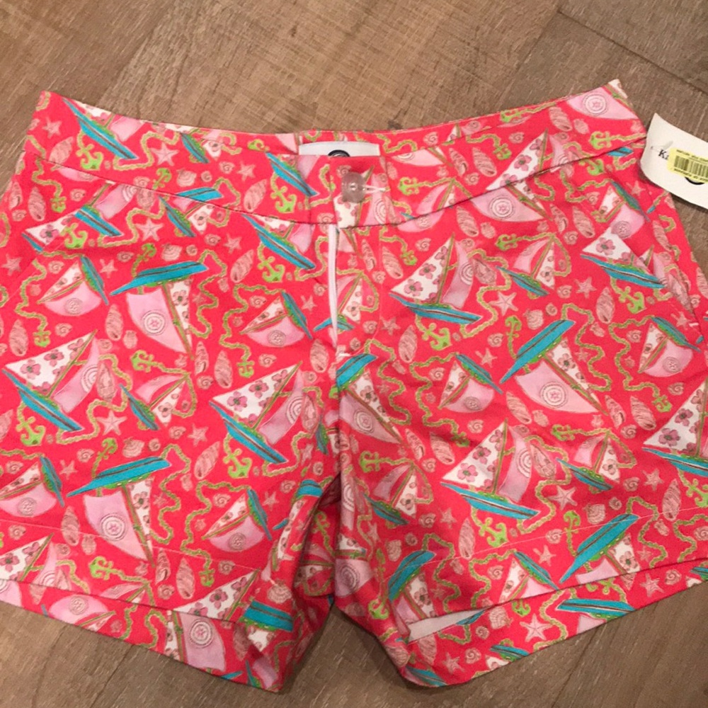 Kaeli Smith pink Saiboat Summer shorts 4